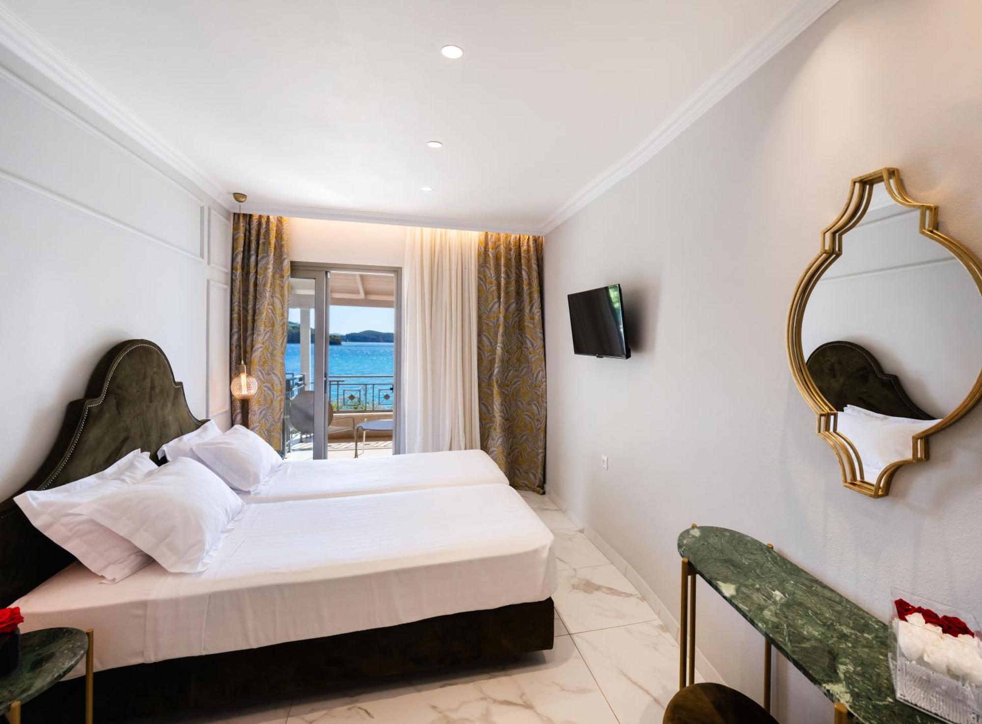 נידרי Eva Beach Hotel Lefkada מראה חיצוני תמונה